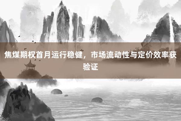 焦煤期权首月运行稳健，市场流动性与定价效率获验证